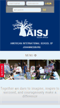 Mobile Screenshot of aisj-jhb.com